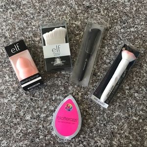 Elf/ Wet n Wild/ Bottlerazzi brush lot *NEW*